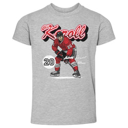 Cliff Koroll Chicago Retro Script WHT (ONLINE ORDER ONLY)