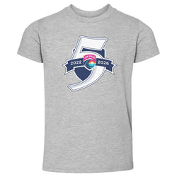 San Diego Wave FC 5 Seasons Logo WHT (ONLINE ORDER ONLY)