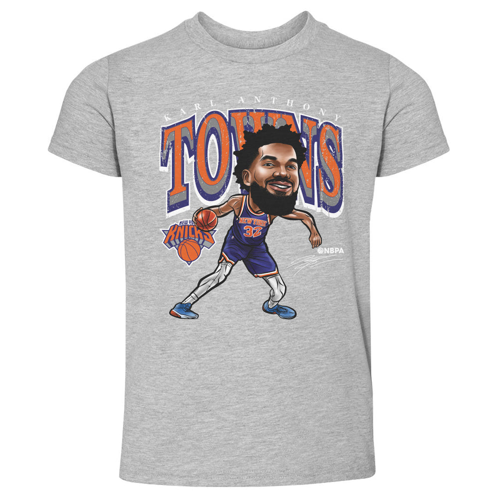 Karl-Anthony Towns New York Knicks Cartoon WHT (ONLINE ORDER ONLY)