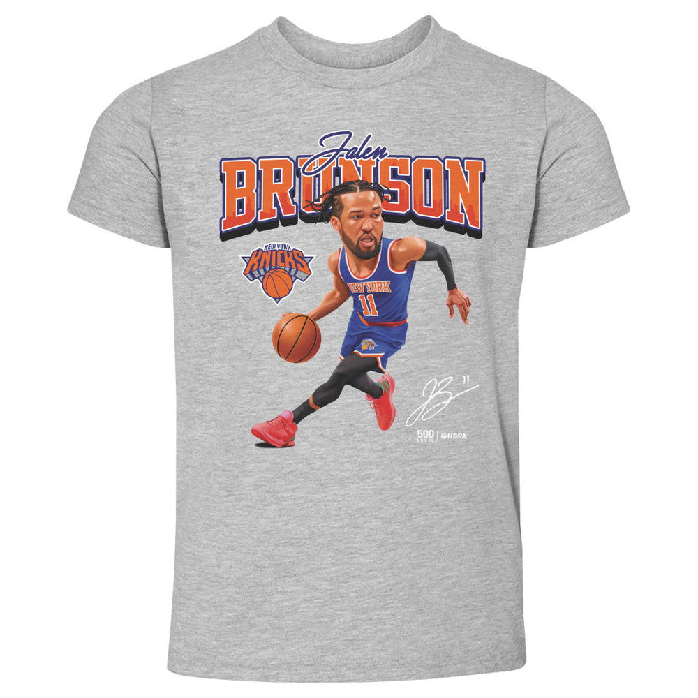 Jalen Brunson New York Knicks Caricature WHT (ONLINE ORDER ONLY)