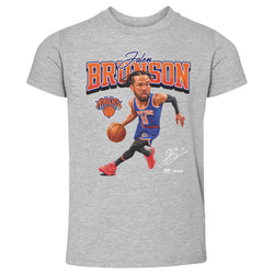Jalen Brunson New York Knicks Caricature WHT (ONLINE ORDER ONLY)