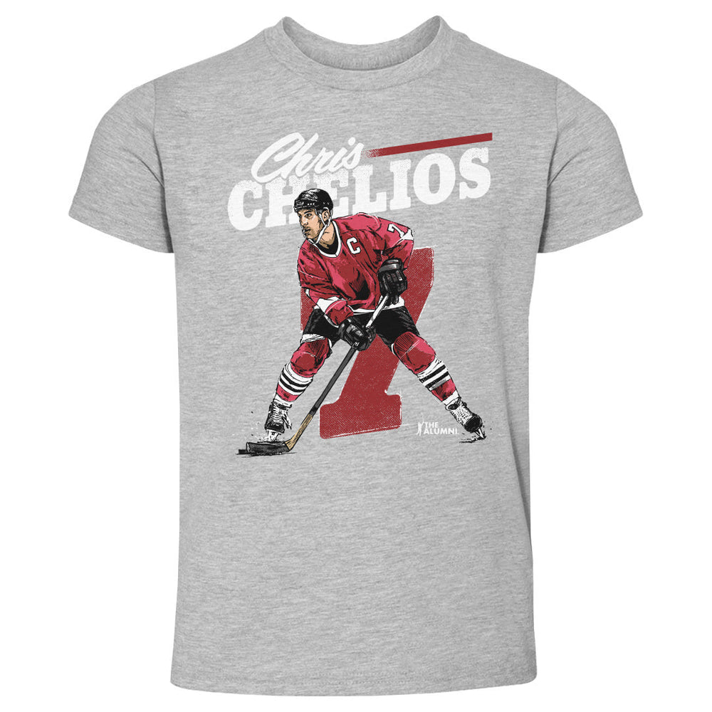 Chris Chelios Chicago Retro WHT (ONLINE ORDER ONLY)
