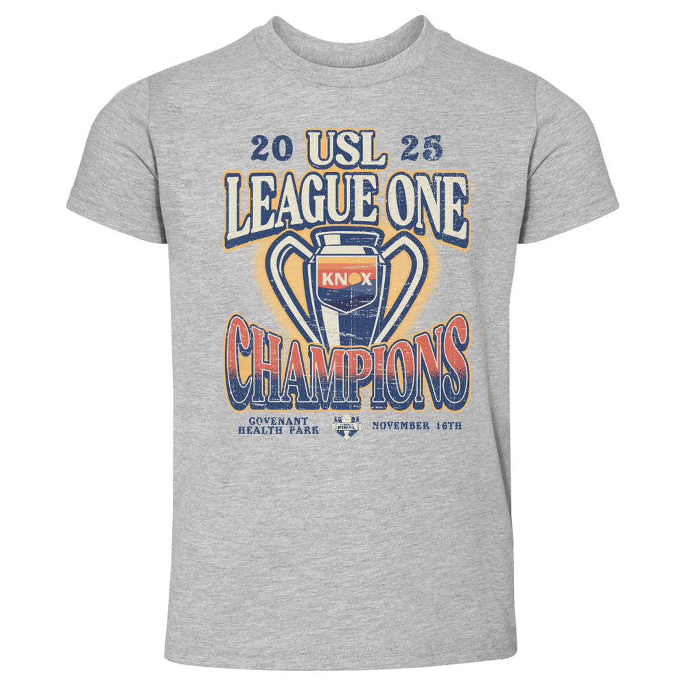 One Knoxville SC 2025 USL League One Final Champions Trophy WHT (ONLINE ORDER ONLY)