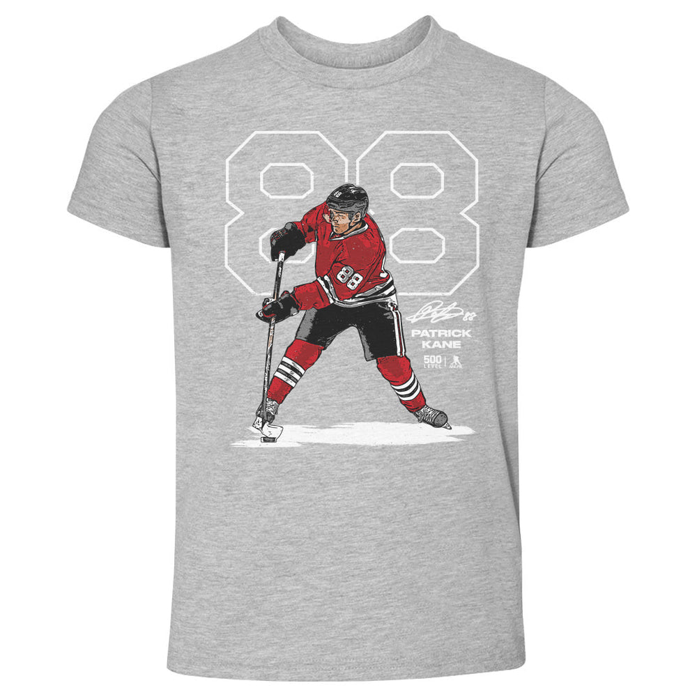 Patrick Kane Chicago Outline WHT (ONLINE ORDER ONLY)