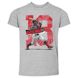 Ronald Acuna Jr. Atlanta Rough WHT