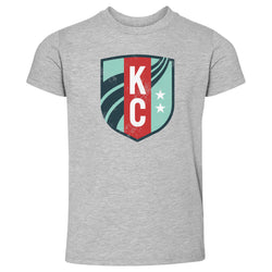 Kansas City Current Vintage Primary Logo WHT (ONLINE ORDER ONLY)