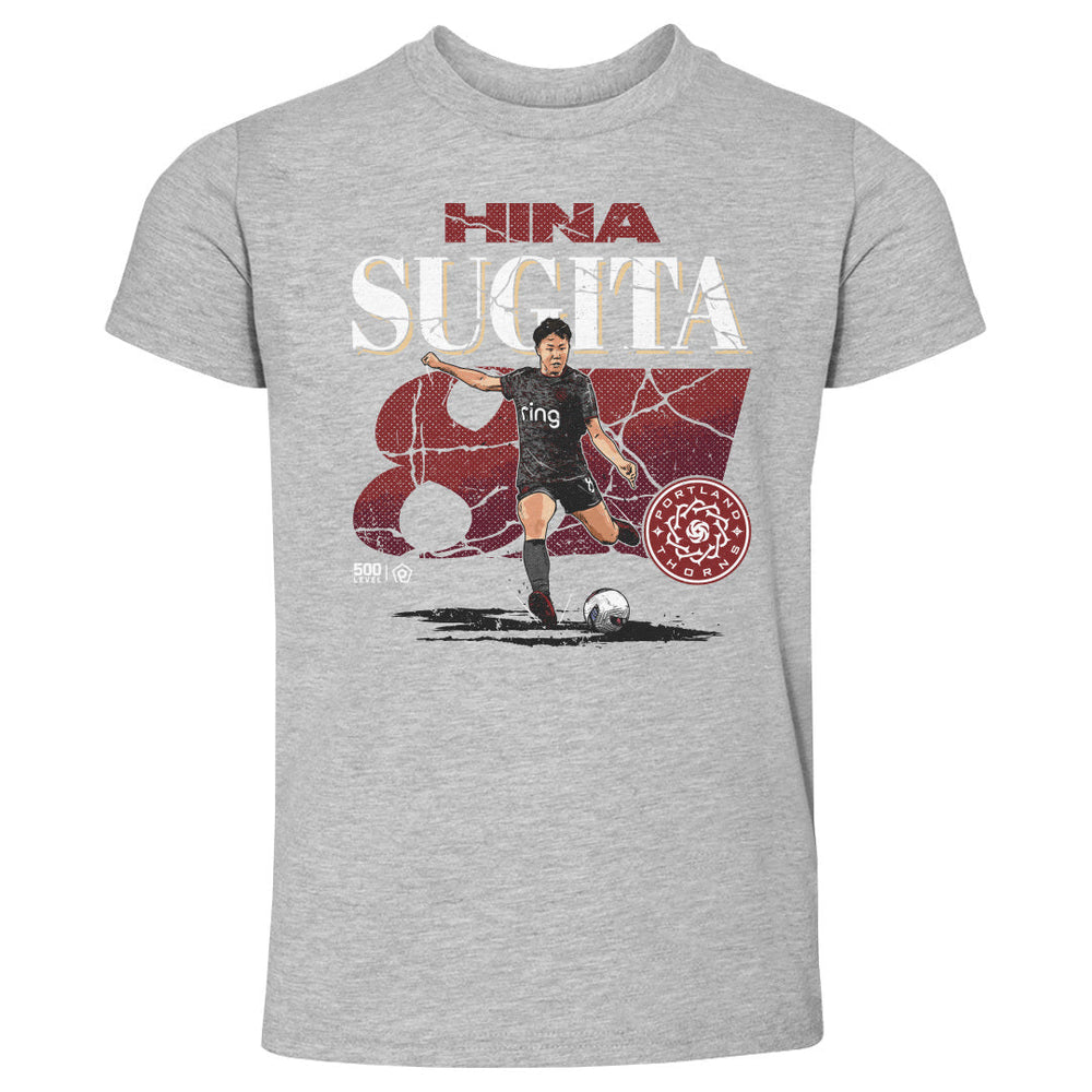 Hina Sugita Portland Thorns FC Cracked Number WHT (ONLINE ORDER ONLY)