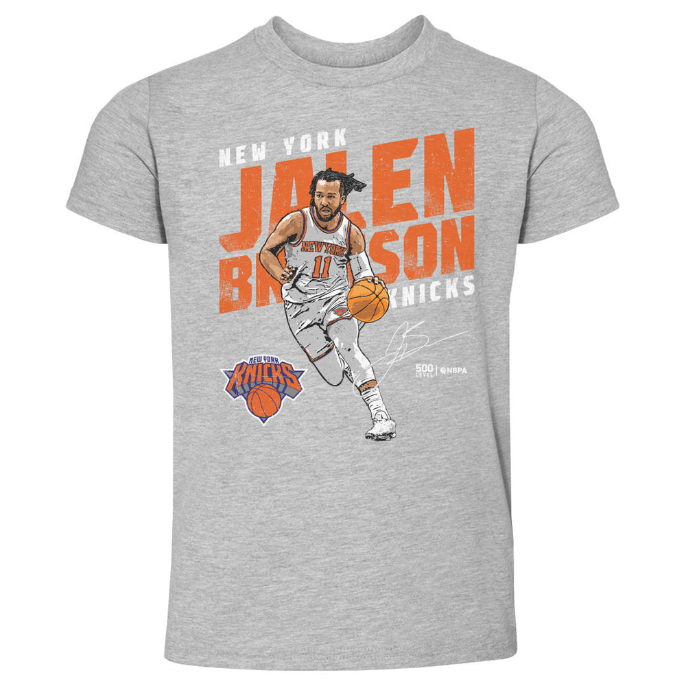 Jalen Brunson New York Knicks Slant WHT (ONLINE ORDER ONLY)