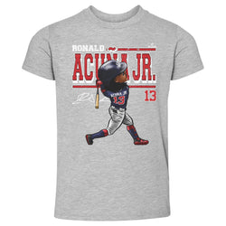 Ronald Acuna Jr. Cartoon WHT