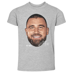 Travis Kelce Kansas City Vintage Head WHT