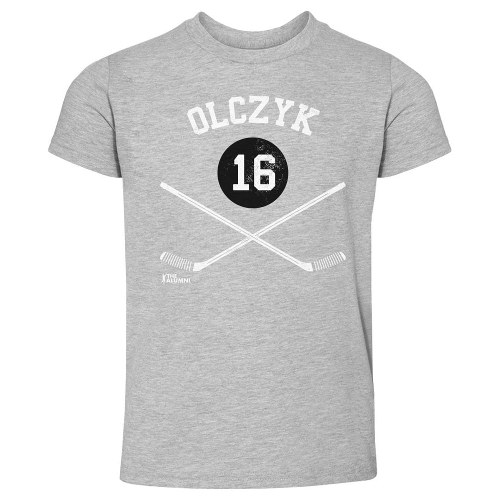 Eddie Olczyk Chicago 16 Sticks WHT (ONLINE ORDER ONLY)