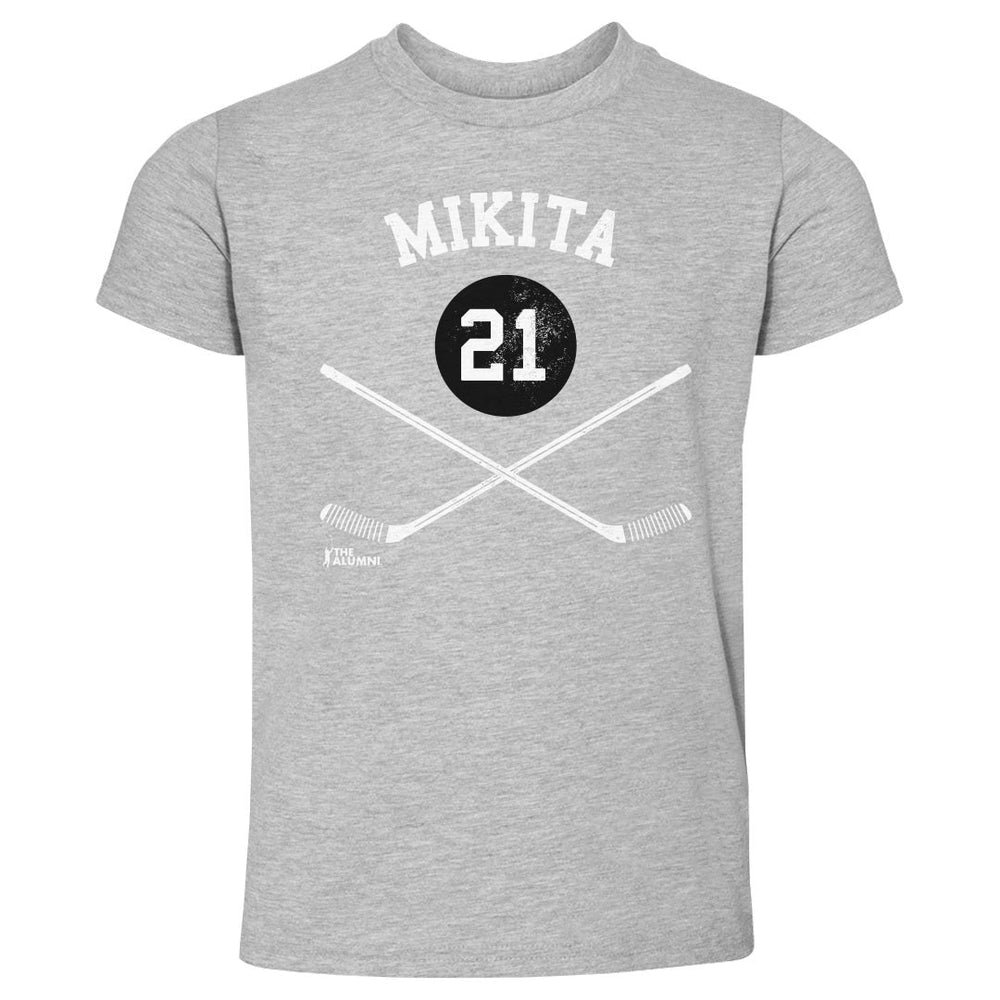 Stan Mikita Chicago 21 Sticks WHT (ONLINE ORDER ONLY)