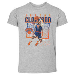 Jordan Clarkson New York Knicks Shattered WHT (ONLINE ORDER ONLY)