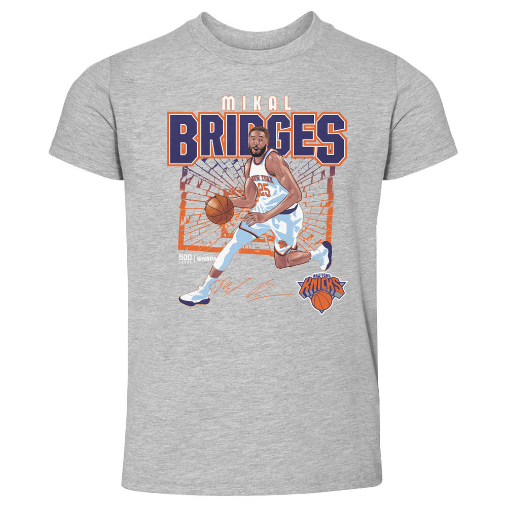Mikal Bridges New York Knicks Shattered WHT (ONLINE ORDER ONLY)