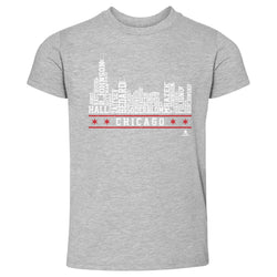 Chicago Hockey Roster Skyline 23 WHT (ONLINE ORDER ONLY)