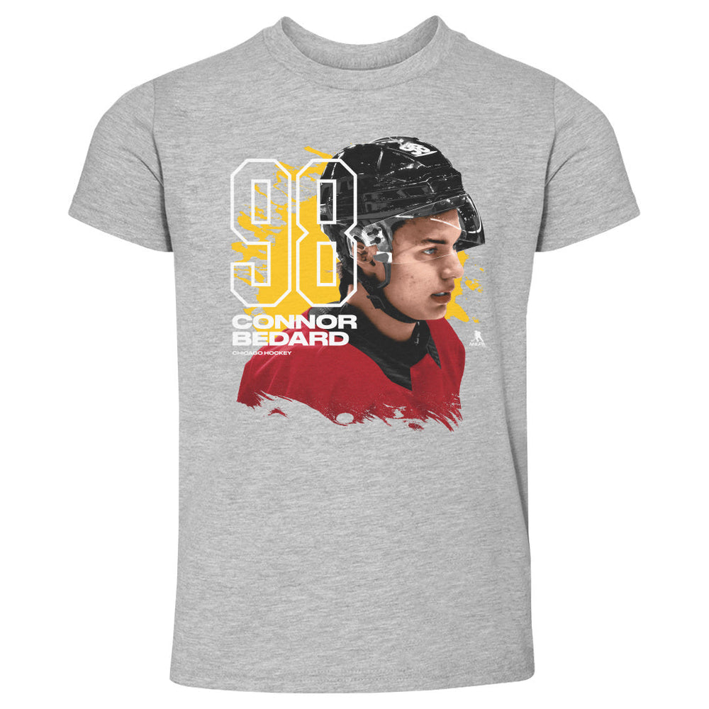 Connor Bedard Chicago Profile WHT (ONLINE ORDER ONLY)