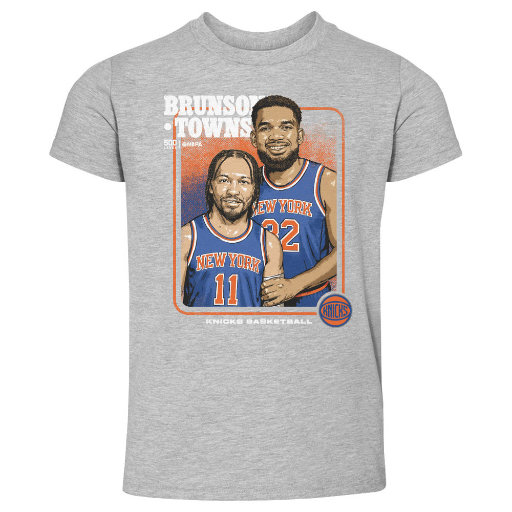 Jalen Brunson & Karl-Anthony Towns New York Knicks Step Brothers WHT (ONLINE ORDER ONLY)