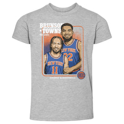 Jalen Brunson & Karl-Anthony Towns New York Knicks Step Brothers WHT (ONLINE ORDER ONLY)