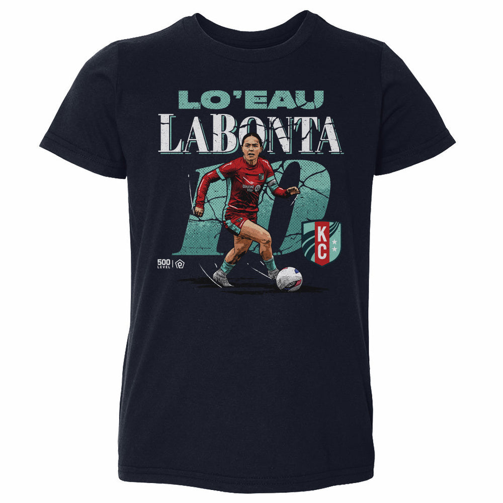 Lo'eau LaBonta Kansas City Current Cracked Number WHT (ONLINE ORDER ONLY)