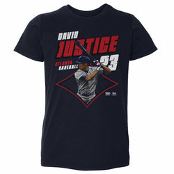 David Justice Atlanta Diamond WHT