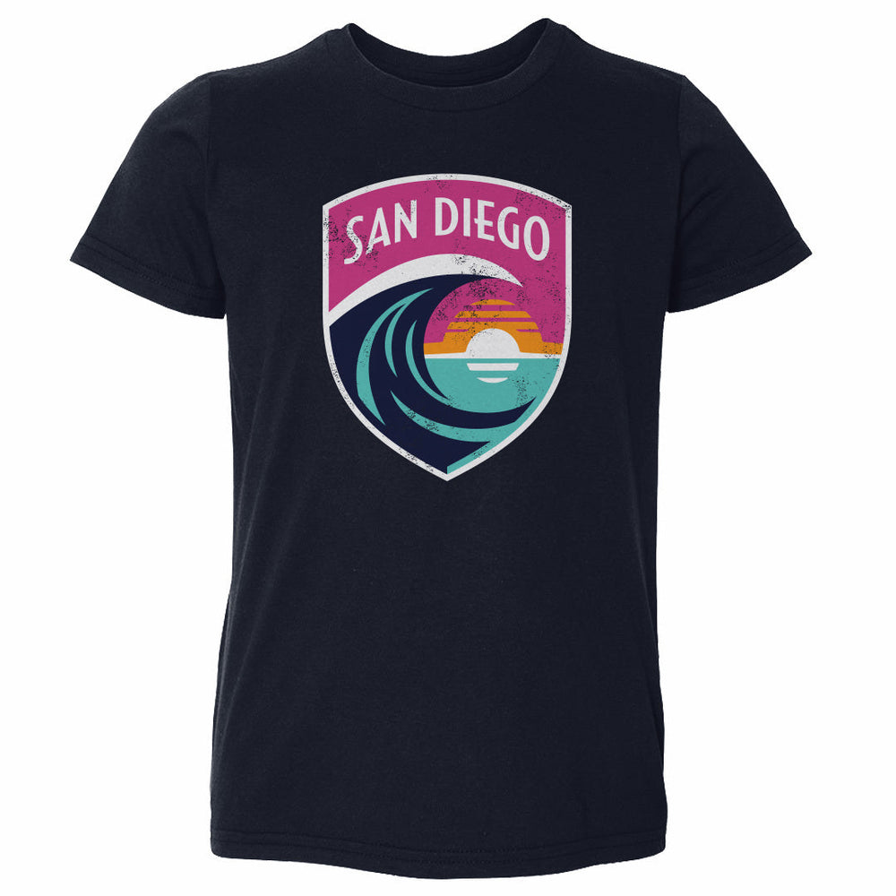 San Diego Wave FC Vintage Primary Logo WHT (ONLINE ORDER ONLY)
