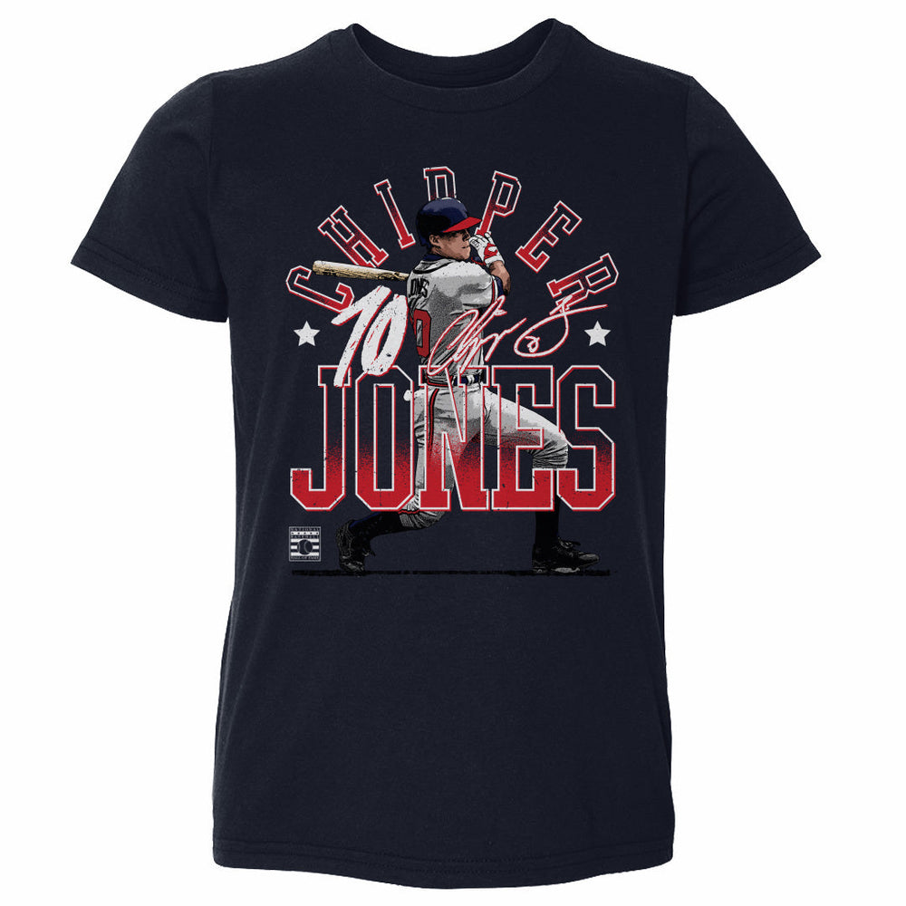 Chipper Jones Atlanta Arch WHT
