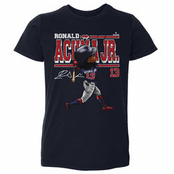 Ronald Acuna Jr. Cartoon WHT