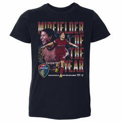 Manaka Matsukubo North Carolina Courage 2025 Midfielder Of The Year WHT (ONLINE ORDER ONLY)