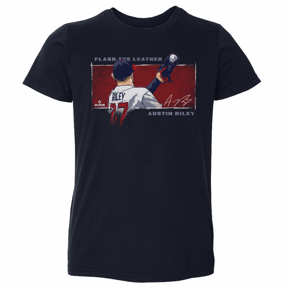 Austin Riley Atlanta Flash The Leather WHT