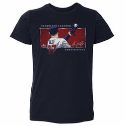 Austin Riley Atlanta Flash The Leather WHT
