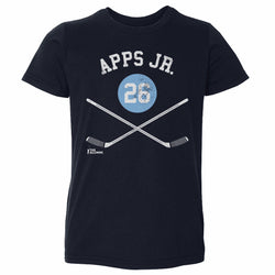Syl Apps Jr. Pittsburgh 26 Sticks WHT