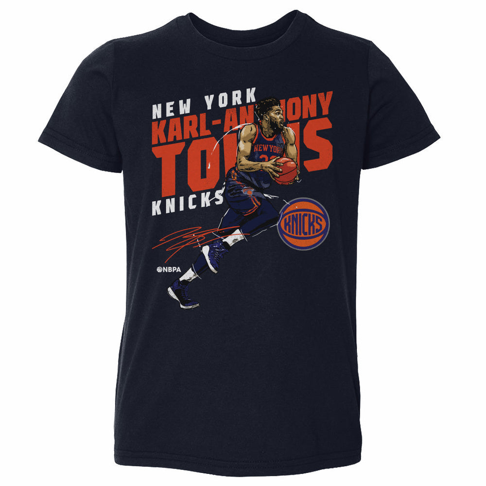 Karl-Anthony Towns New York Knicks Slant WHT (ONLINE ORDER ONLY)