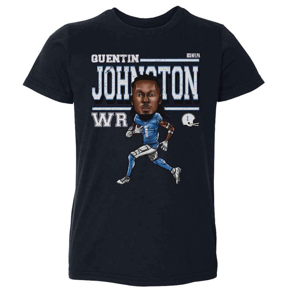 Quentin Johnston Los Angeles C Cartoon WHT (ONLINE ORDER ONLY)