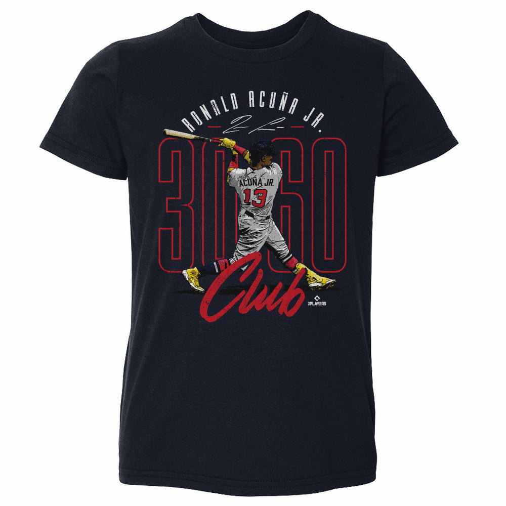 Ronald Acuna Jr. Atlanta 30-60 Club WHT (ONLINE ORDER ONLY)