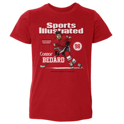 Connor Bedard Sports Illustrated & Chicago Card WHT