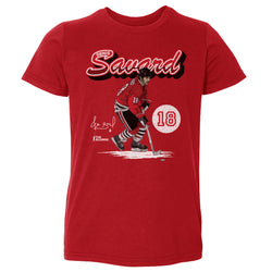 Denis Savard Chicago Retro Script WHT (ONLINE ORDER ONLY)