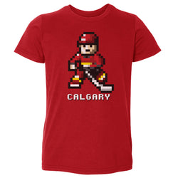 Calgary Hockey 8-bit WHT (ONLINE ORDER ONLY)