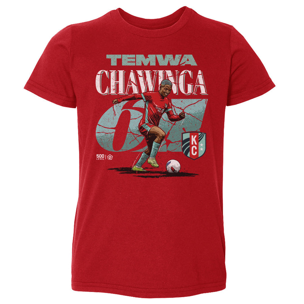 Temwa Chawinga Kansas City Current Cracked Number WHT (ONLINE ORDER ONLY)