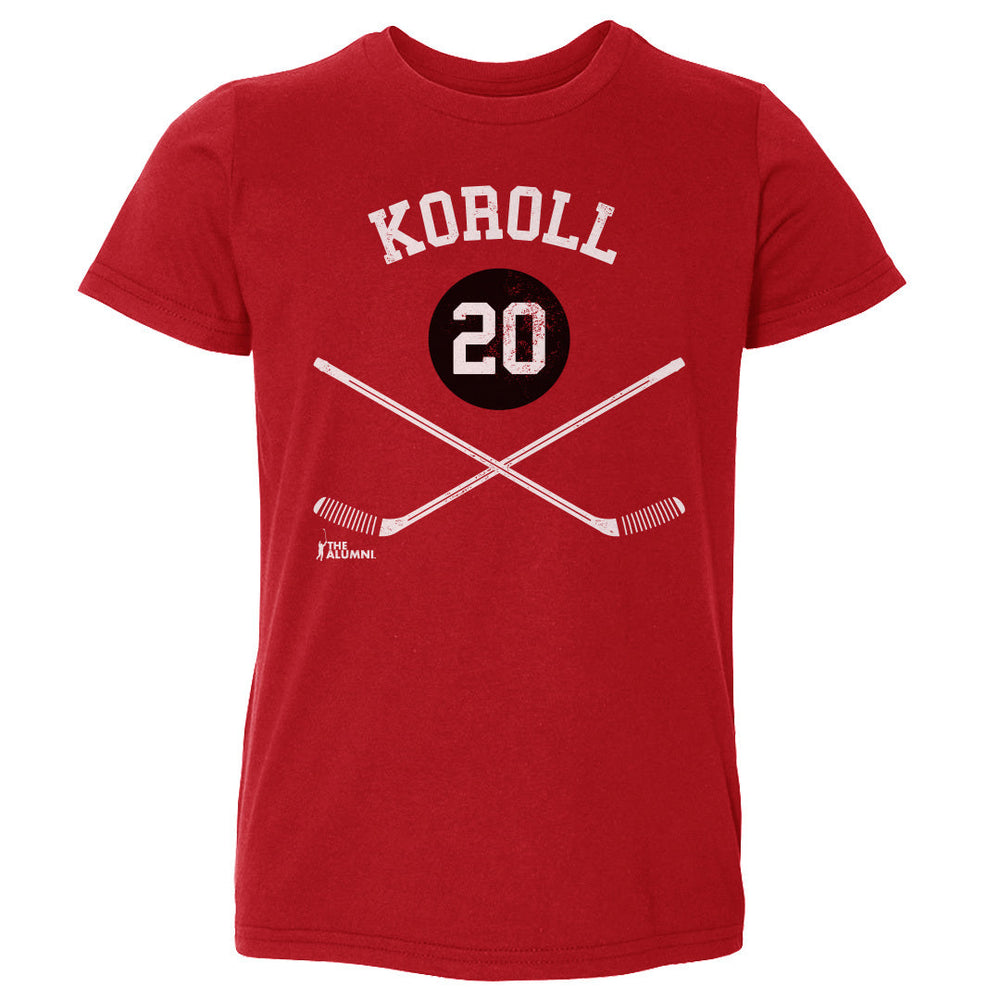 Cliff Koroll Chicago 20 Sticks WHT (ONLINE ORDER ONLY)
