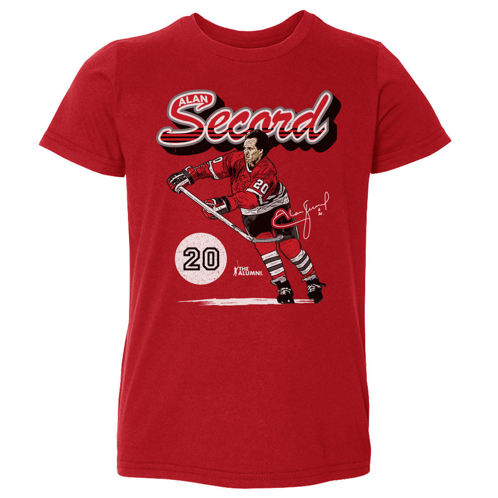 Alan Secord Chicago Retro Script WHT (ONLINE ORDER ONLY)