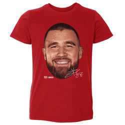 Travis Kelce Kansas City Vintage Head WHT