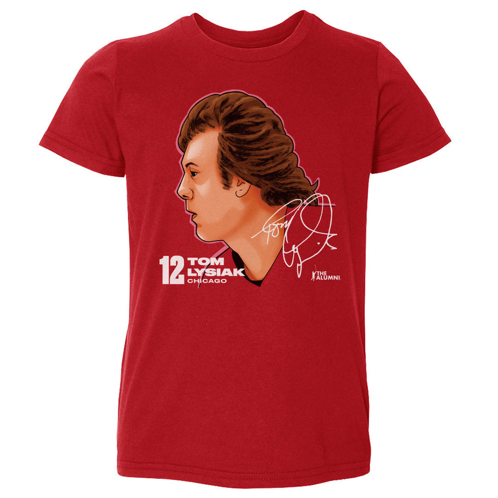 Tom Lysiak Chicago Profile WHT (ONLINE ORDER ONLY)