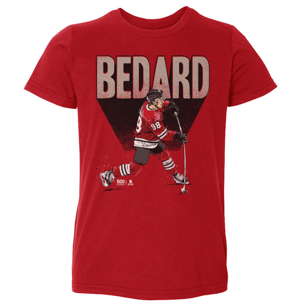 Connor Bedard Chicago Bold WHT (ONLINE ORDER ONLY)