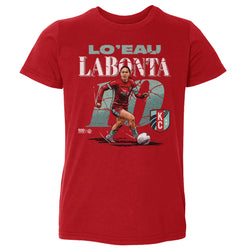 Lo'eau LaBonta Kansas City Current Cracked Number WHT (ONLINE ORDER ONLY)