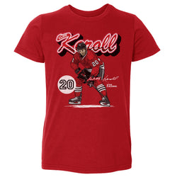 Cliff Koroll Chicago Retro Script WHT (ONLINE ORDER ONLY)