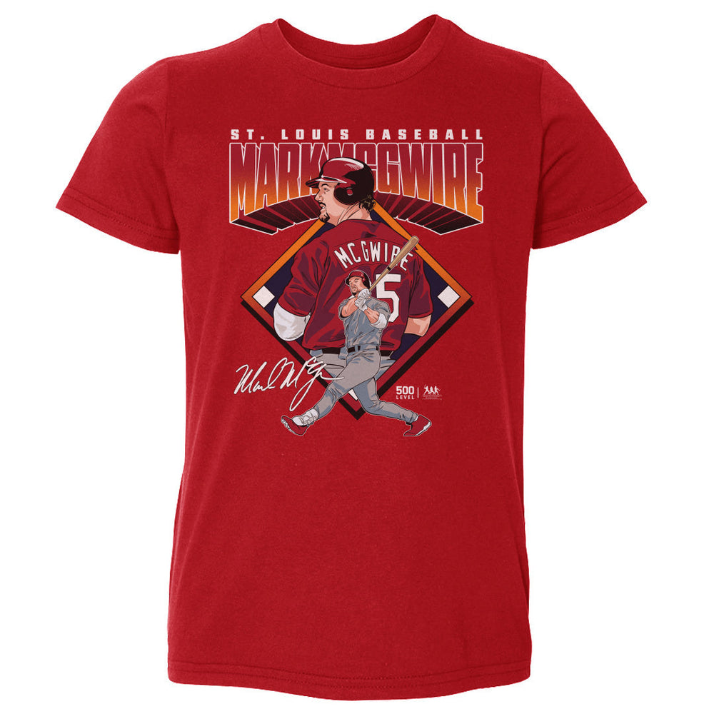 Mark McGwire St. Louis Baseball Diamond WHT (ONLINE ORDER ONLY)