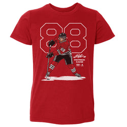 Patrick Kane Chicago Outline WHT (ONLINE ORDER ONLY)