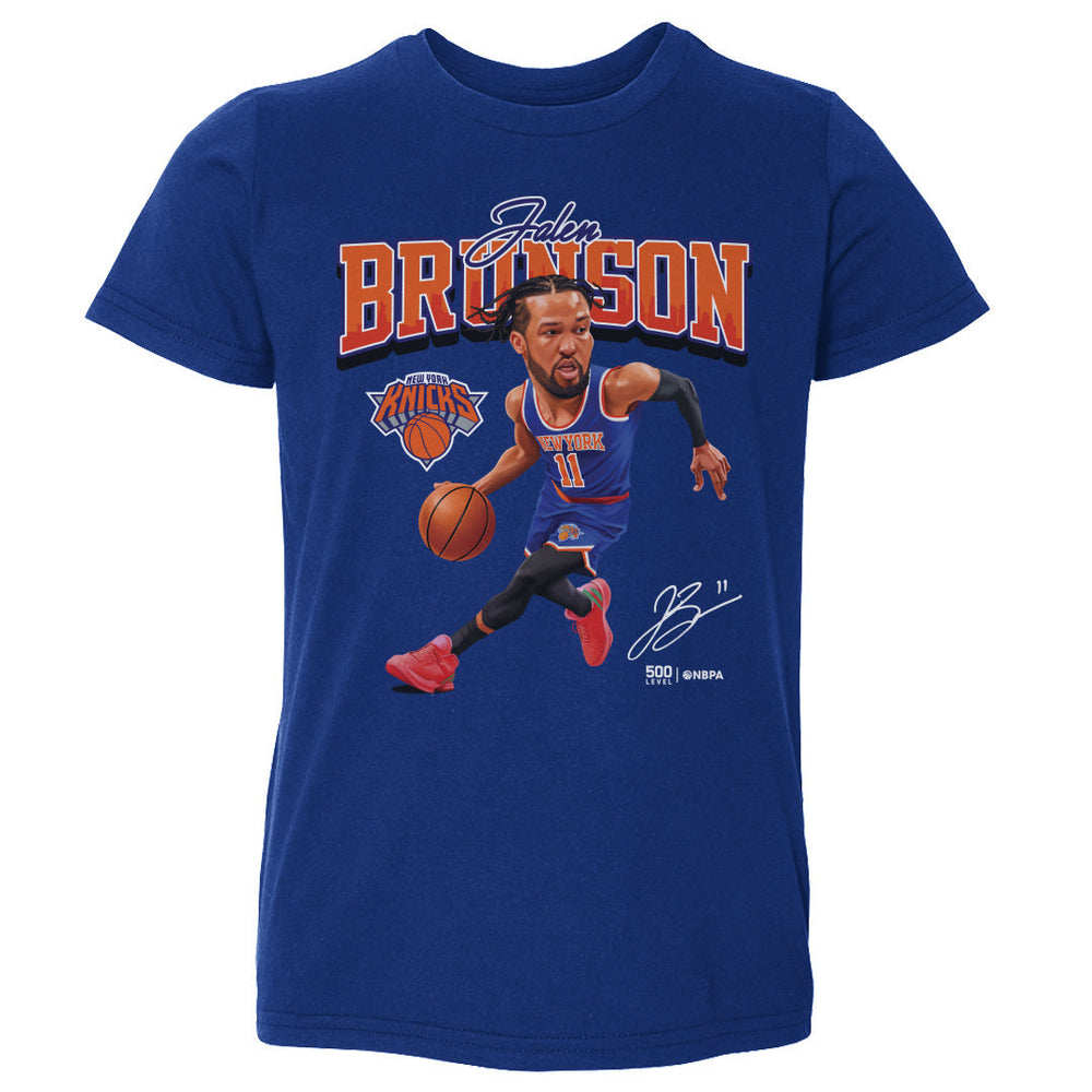 Jalen Brunson New York Knicks Caricature WHT (ONLINE ORDER ONLY)