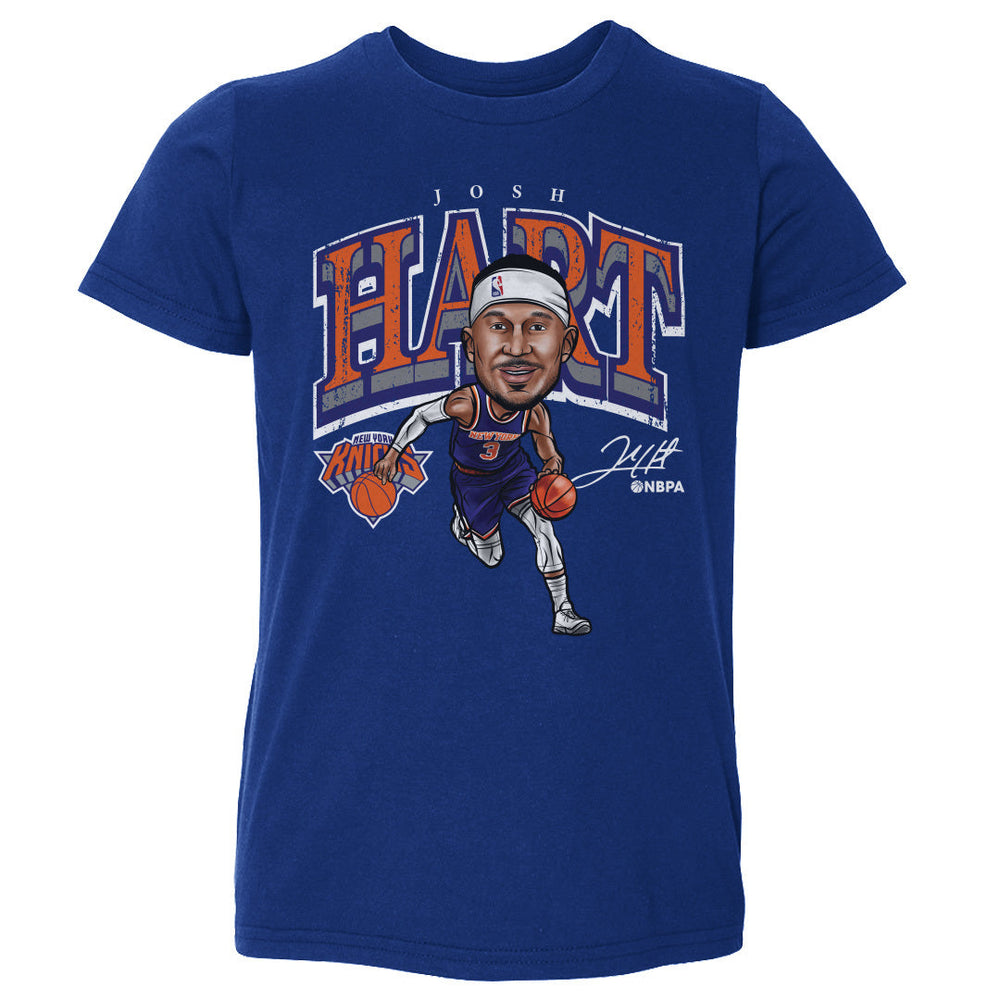 Josh Hart New York Knicks Cartoon WHT (ONLINE ORDER ONLY)