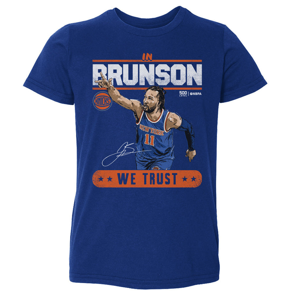 Jalen Brunson New York Knicks Trust WHT (ONLINE ORDER ONLY)